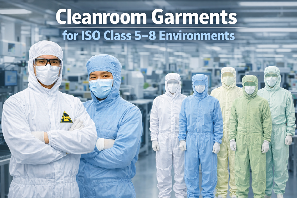 cleanroom garments ISO