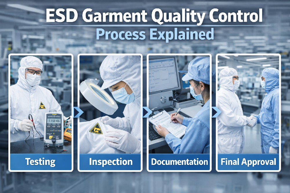ESD garment QC